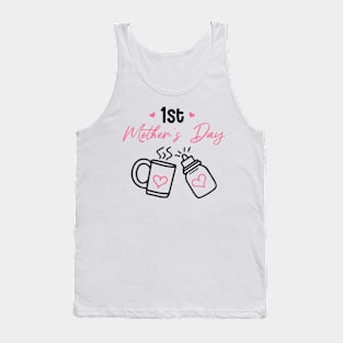 1st mothers day First Mother's Day Tank Top